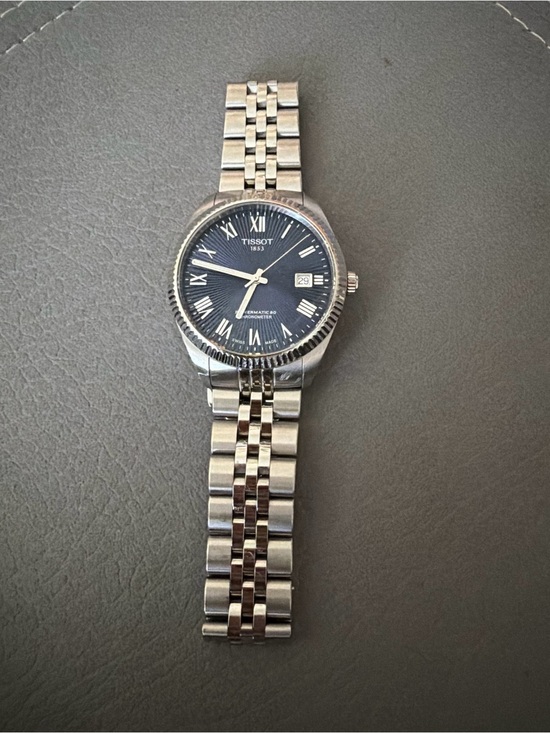 Tissot Other - Tissot Stainless Steel Watch with Blue Dial and Silver Bracelet